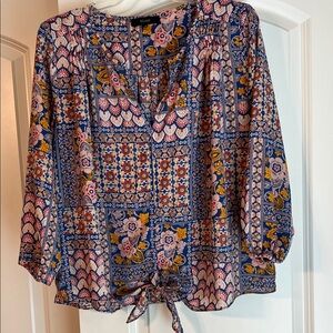 Bohemian Floral Women's Blouse